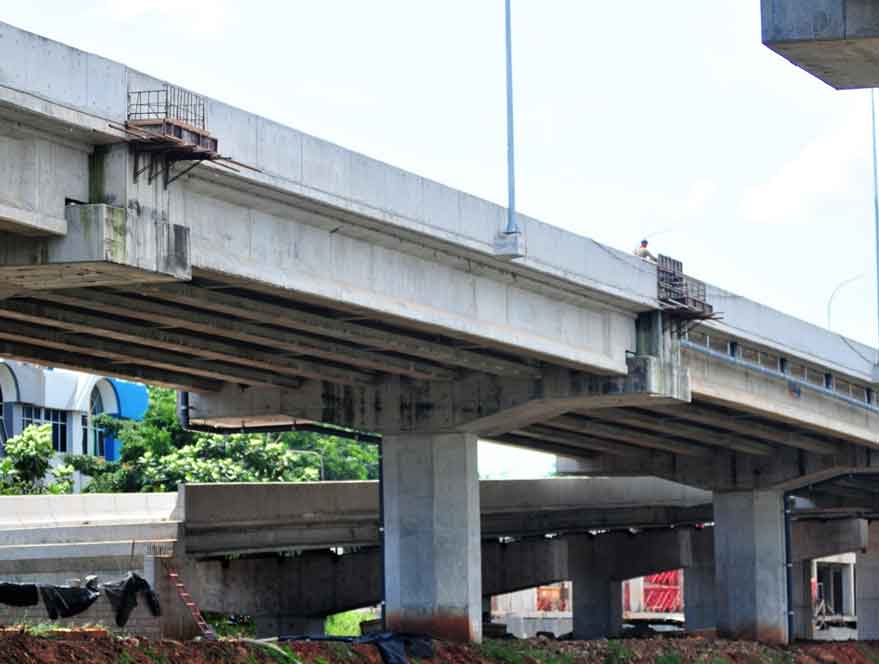 Implementasi Konstruksi Jalan Layang Sosrobahu