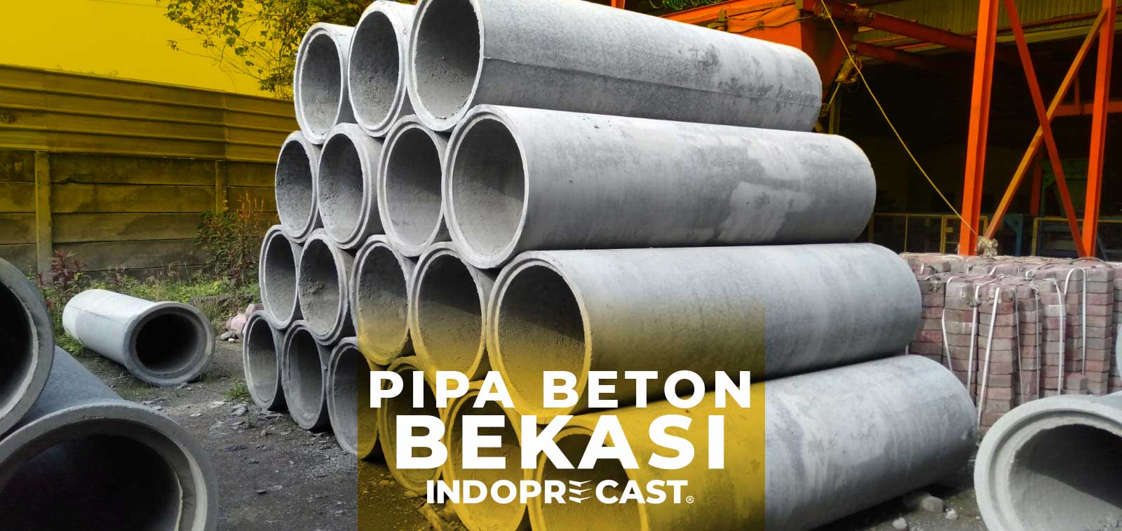Jual RCP Pipa Beton Bekasi Harga Pabrik